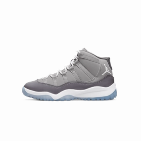 Air Jordan 11 Retro PS 'Cool Grey' 2021 Jordan 11 high-cut heritage sneakers