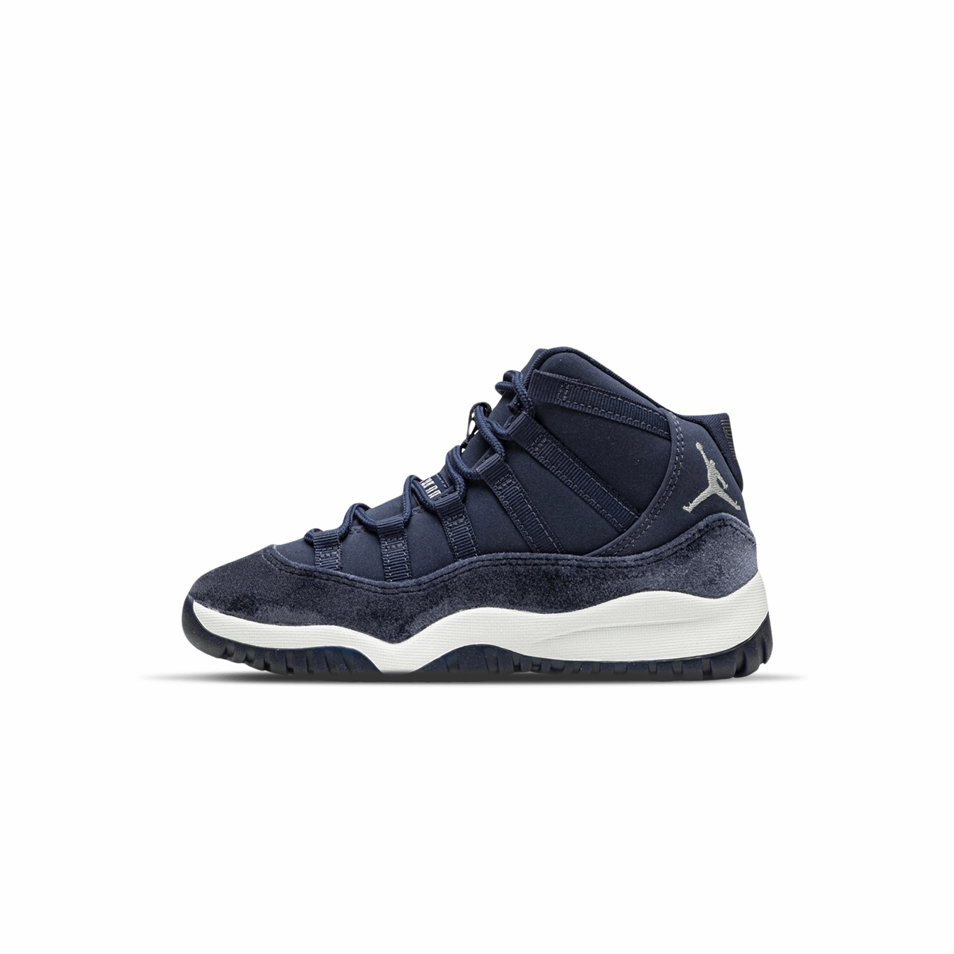 Air Jordan 11 Retro PS 'Midnight Navy Velvet' Jordan 11 high-cut heritage sneakers