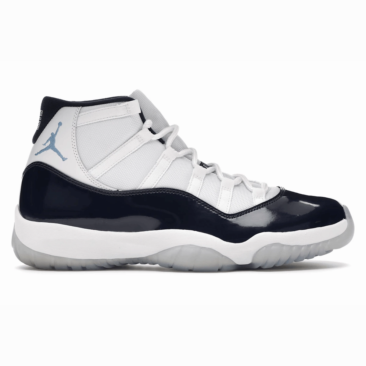 Air Jordan 11 Retro UNC Win Like 82 Air Jordan 11 patent leather sneakers