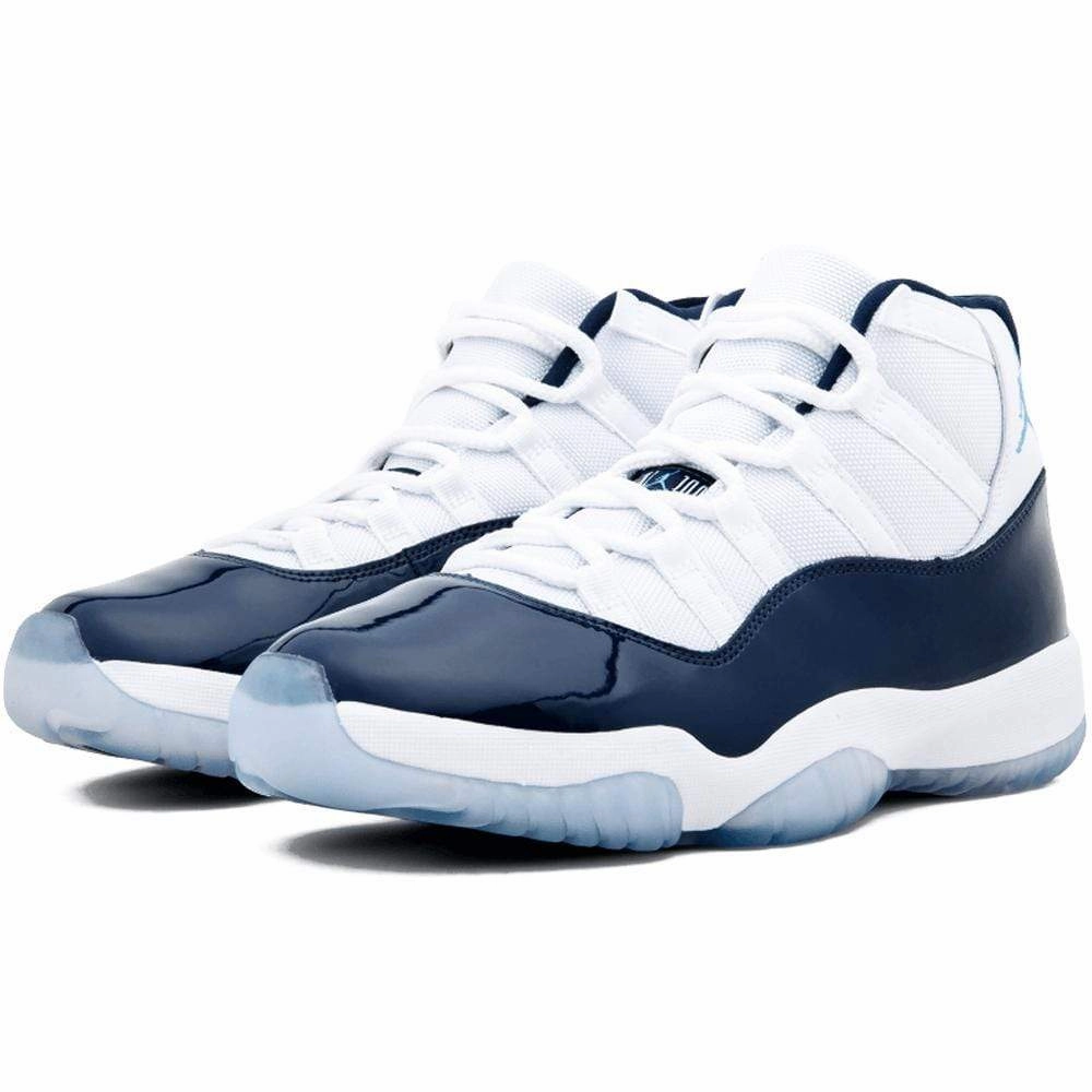 Air Jordan 11 Retro White-Midnight Navy  Win like 82 Bold classic sport shoes