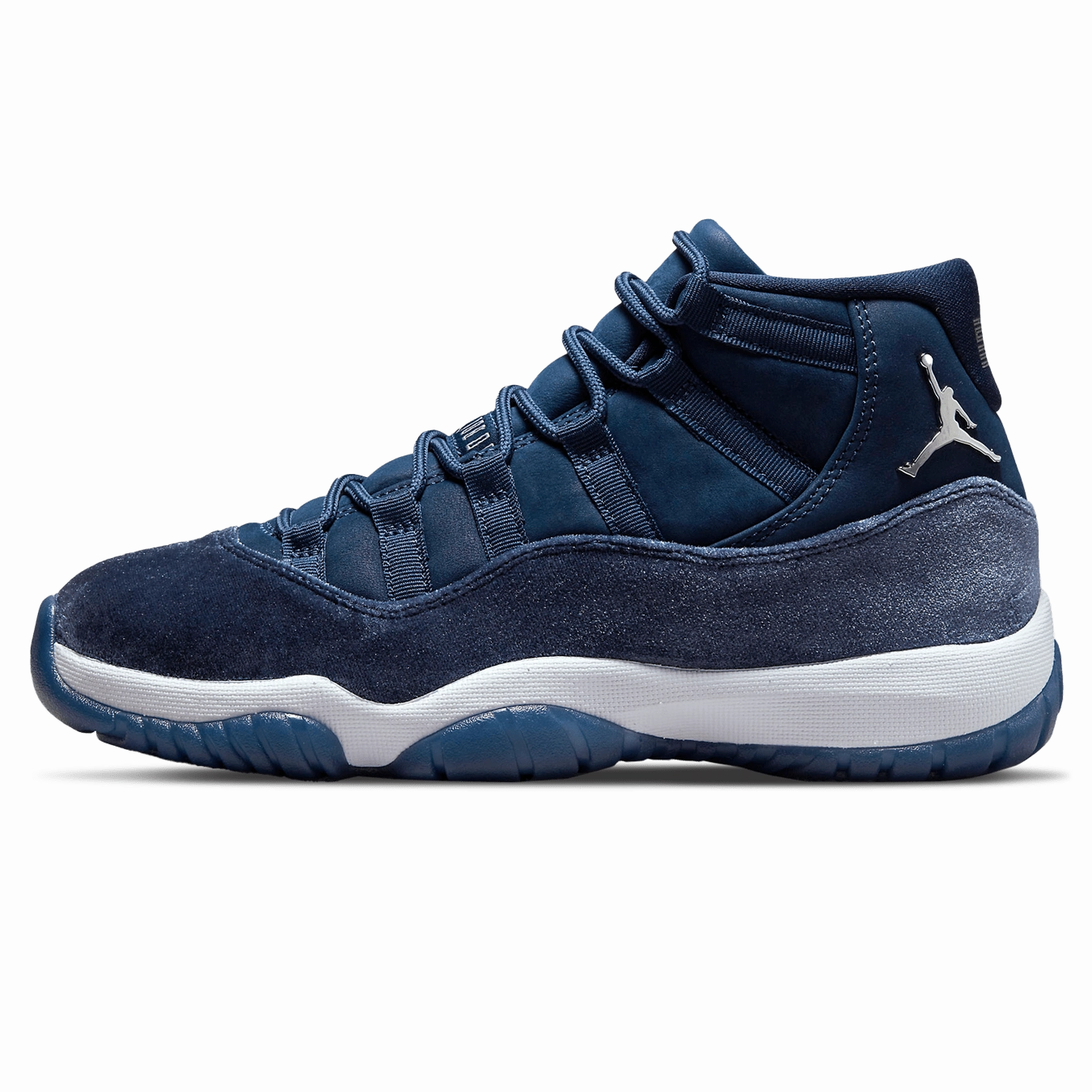 Air Jordan 11 Retro Wmns 'Midnight Navy Velvet' Jordan 11 high-cut heritage sneakers
