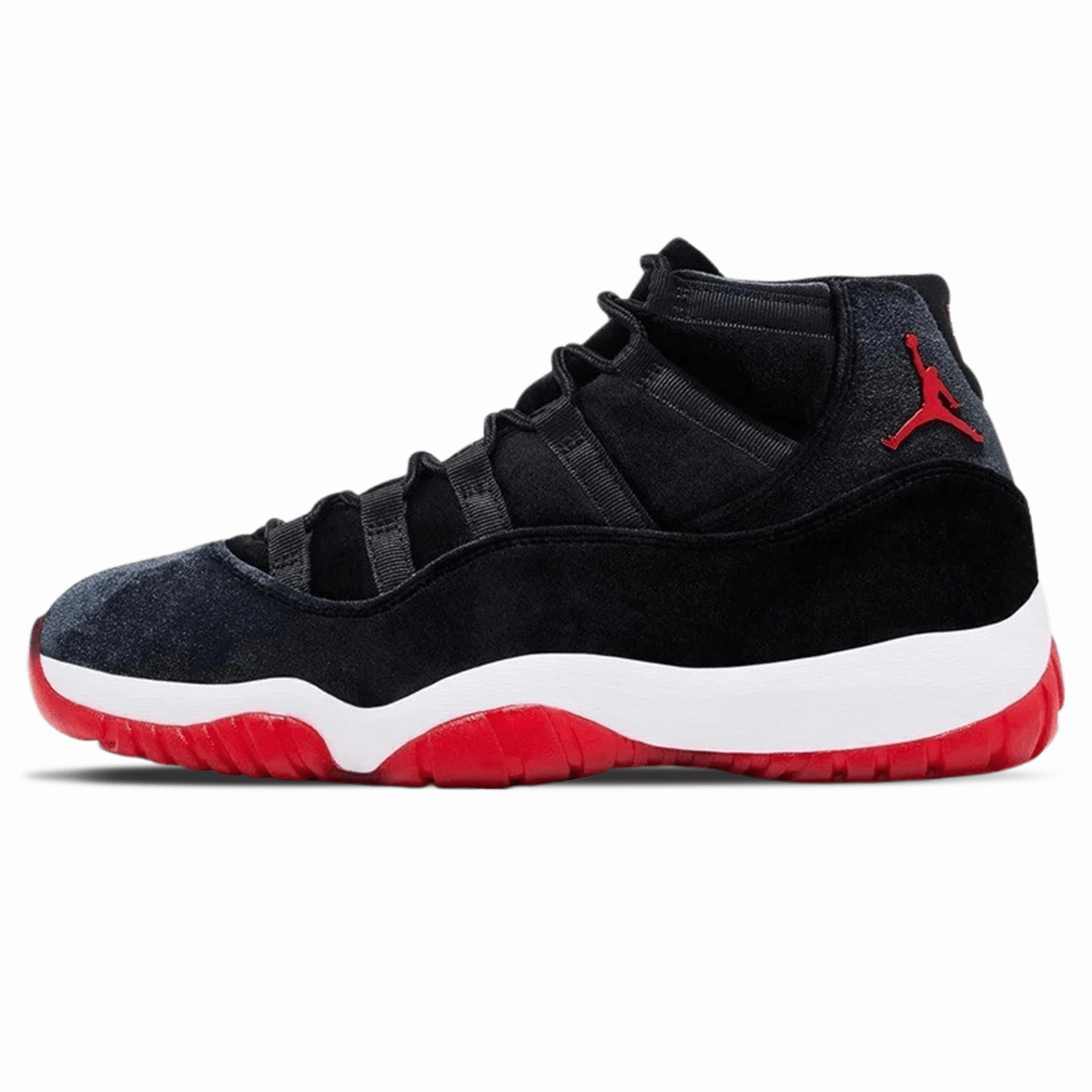 Air Jordan 11 Wmns Retro 'Bred Velvet' Jordan 11 high-cut heritage sneakers