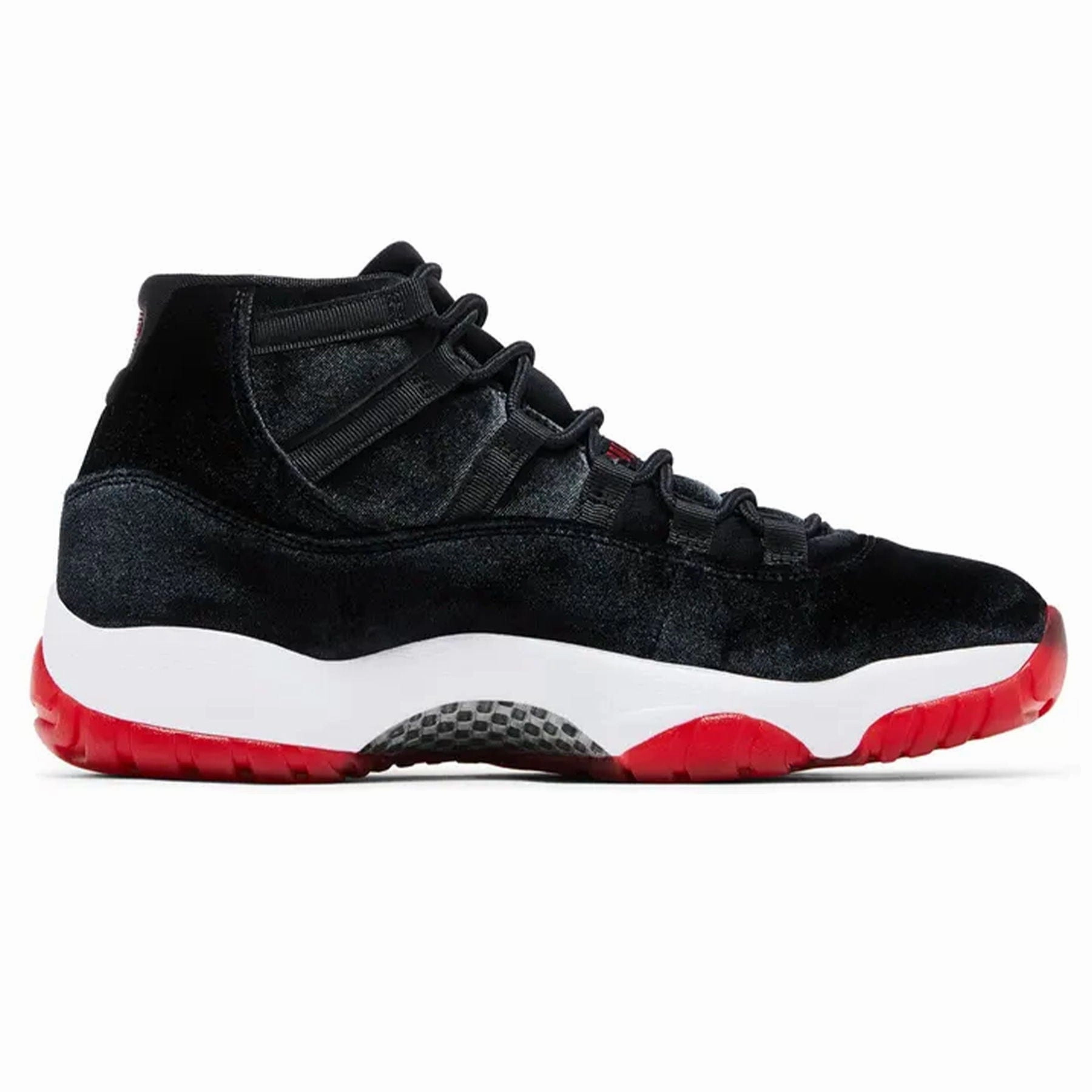 Air Jordan 11 Wmns Retro 'Bred Velvet' Bold classic sport shoes