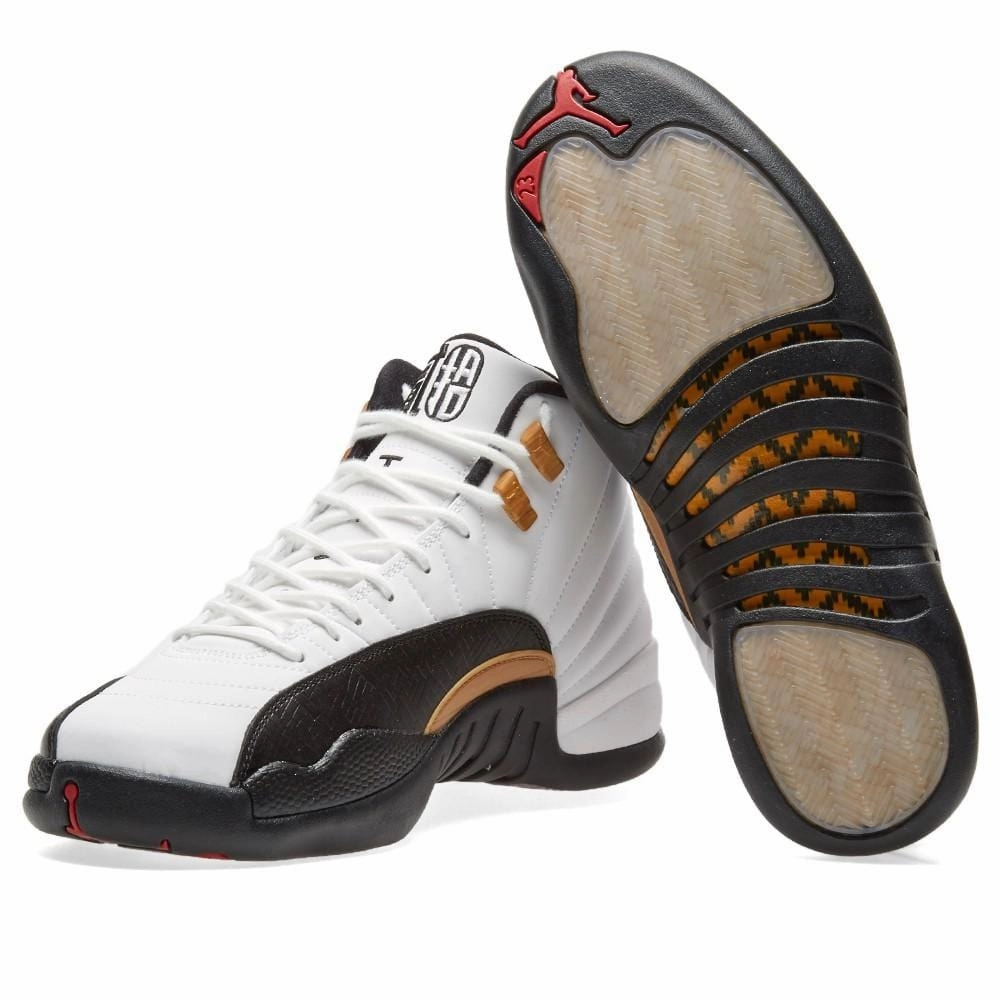 Air Jordan 12 Retro CNY  Chinese New Year 2017 Iconic mid-cut heritage shoes