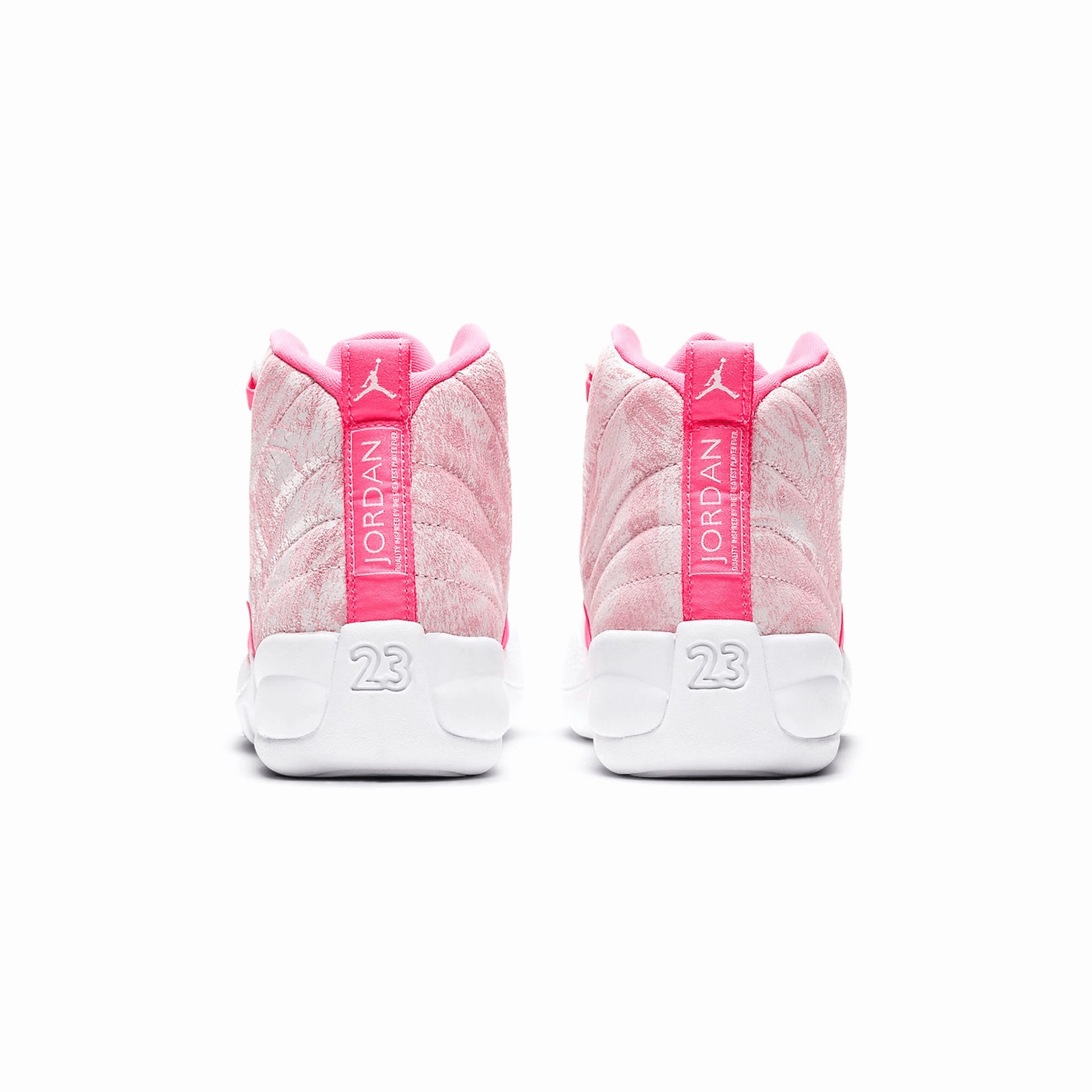 Air Jordan 12 Retro GS 'Arctic Pink' Iconic mid-cut heritage shoes