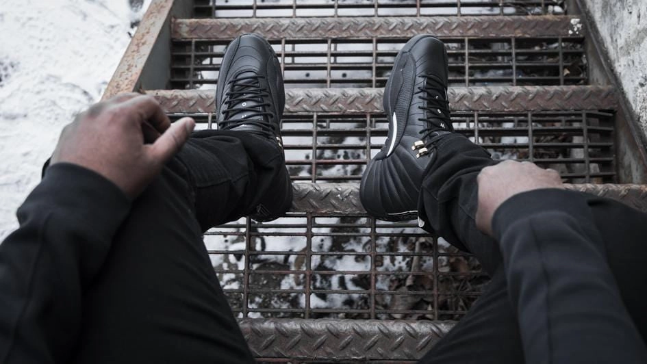AIR JORDAN 12 RETRO GS - THE MASTER Iconic mid-cut heritage shoes