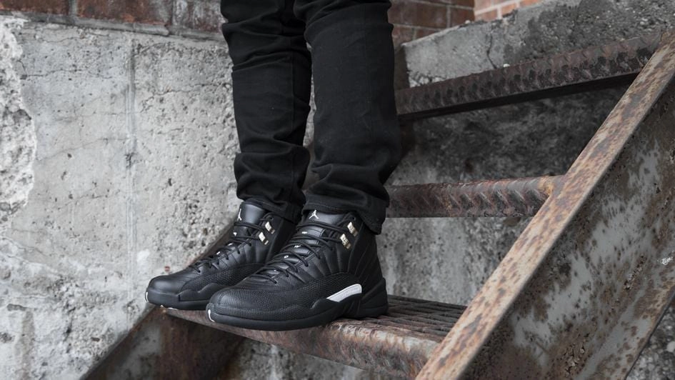 AIR JORDAN 12 RETRO GS - THE MASTER Iconic mid-cut heritage shoes