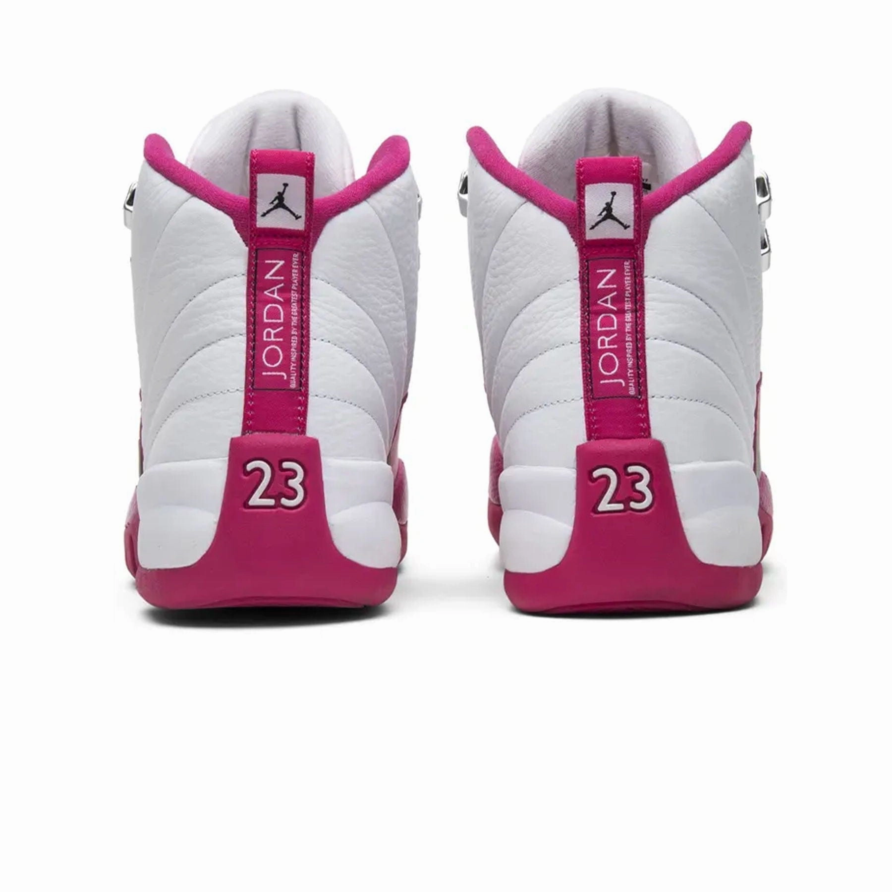 Air Jordan 12 Retro GS 'Vivid Pink' Iconic mid-cut heritage shoes