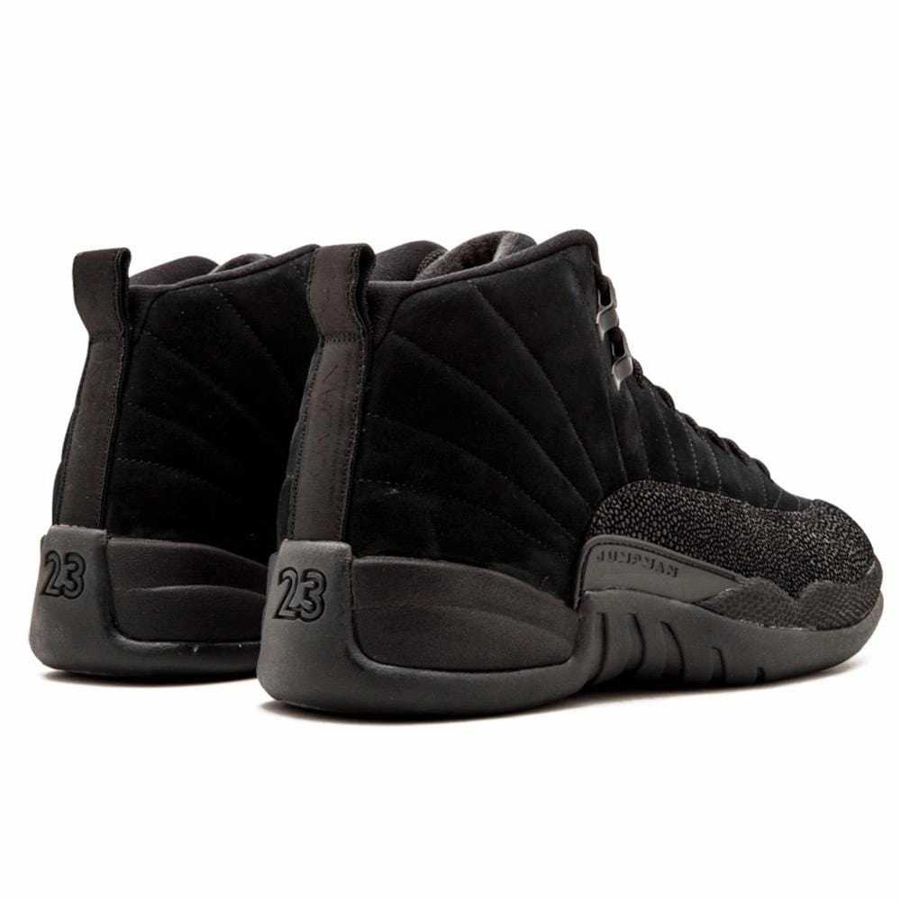 Air Jordan 12 Retro OVO Black-Metallic Gold Iconic mid-cut heritage shoes