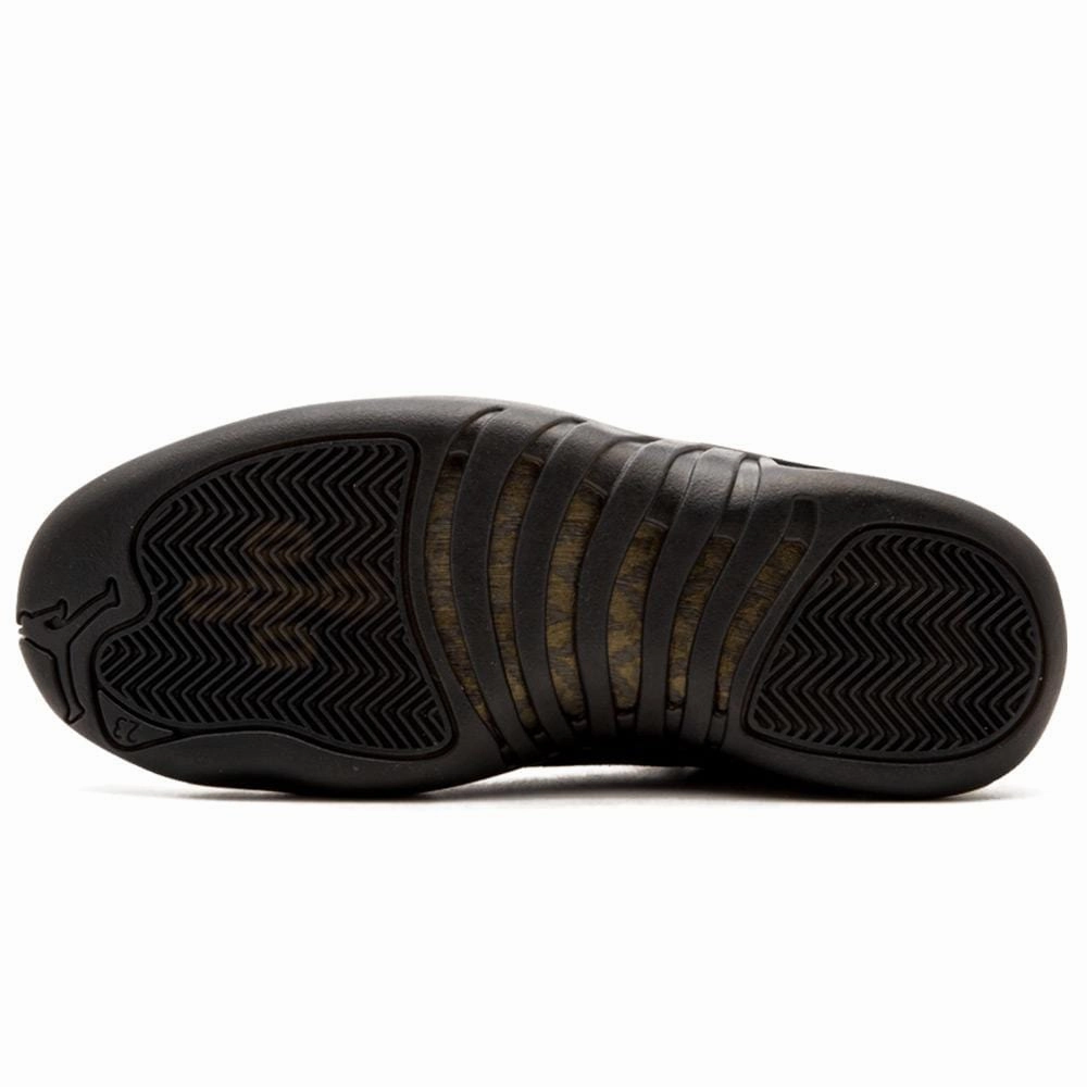 Air Jordan 12 Retro OVO Black-Metallic Gold Iconic mid-cut heritage shoes