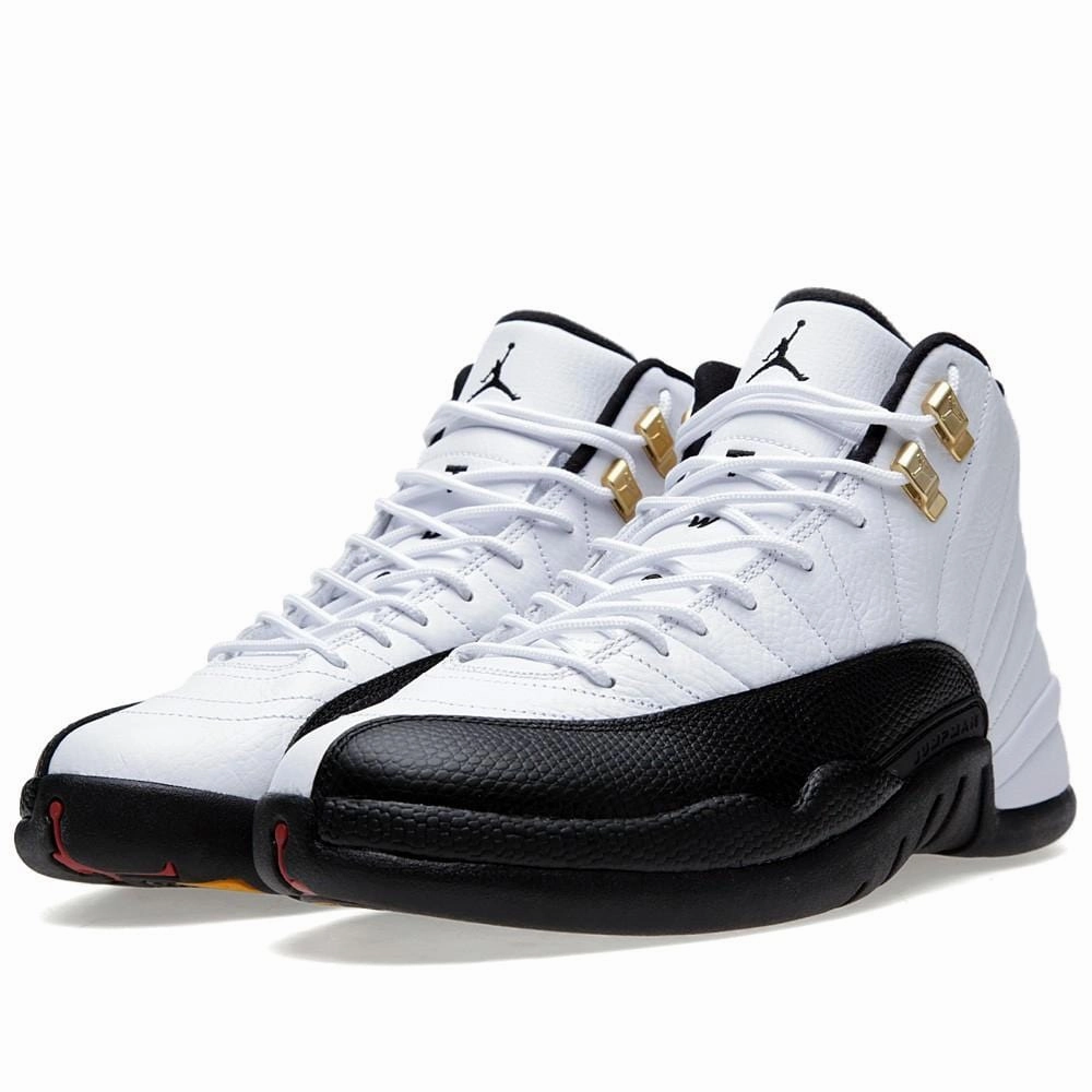 Air Jordan 12 Retro Taxi Iconic mid-cut heritage shoes