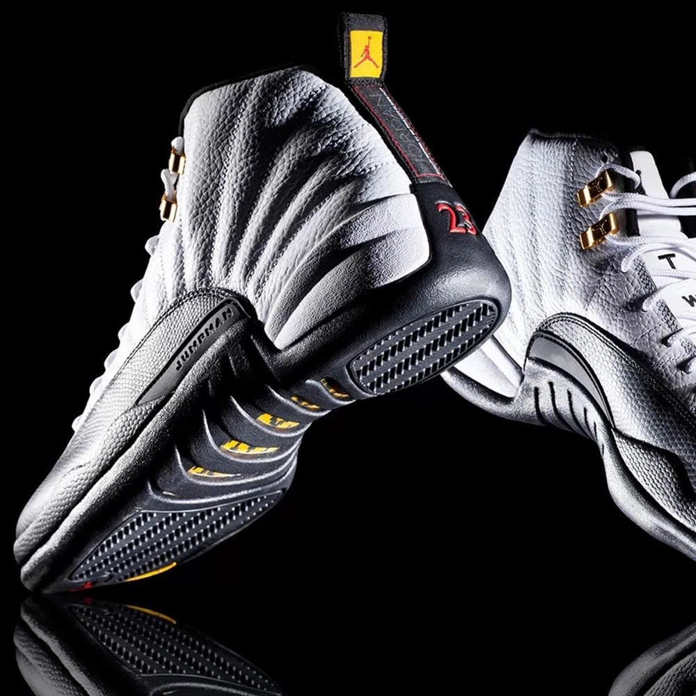 Air Jordan 12 Retro Taxi Iconic mid-cut heritage shoes