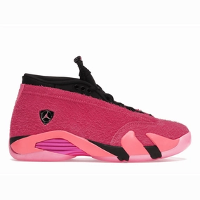 Air Jordan 14 Retro Low Shocking Pink Jordan 14 sleek athletic sneakers