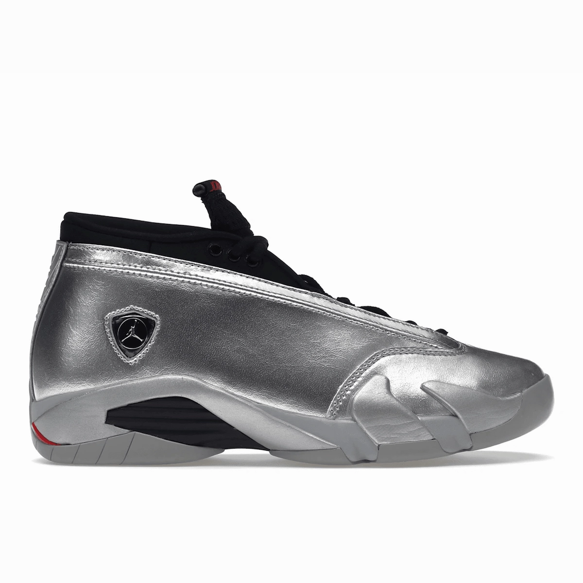 Air Jordan 14 Retro Metallic Silver Jordan 14 sleek athletic sneakers
