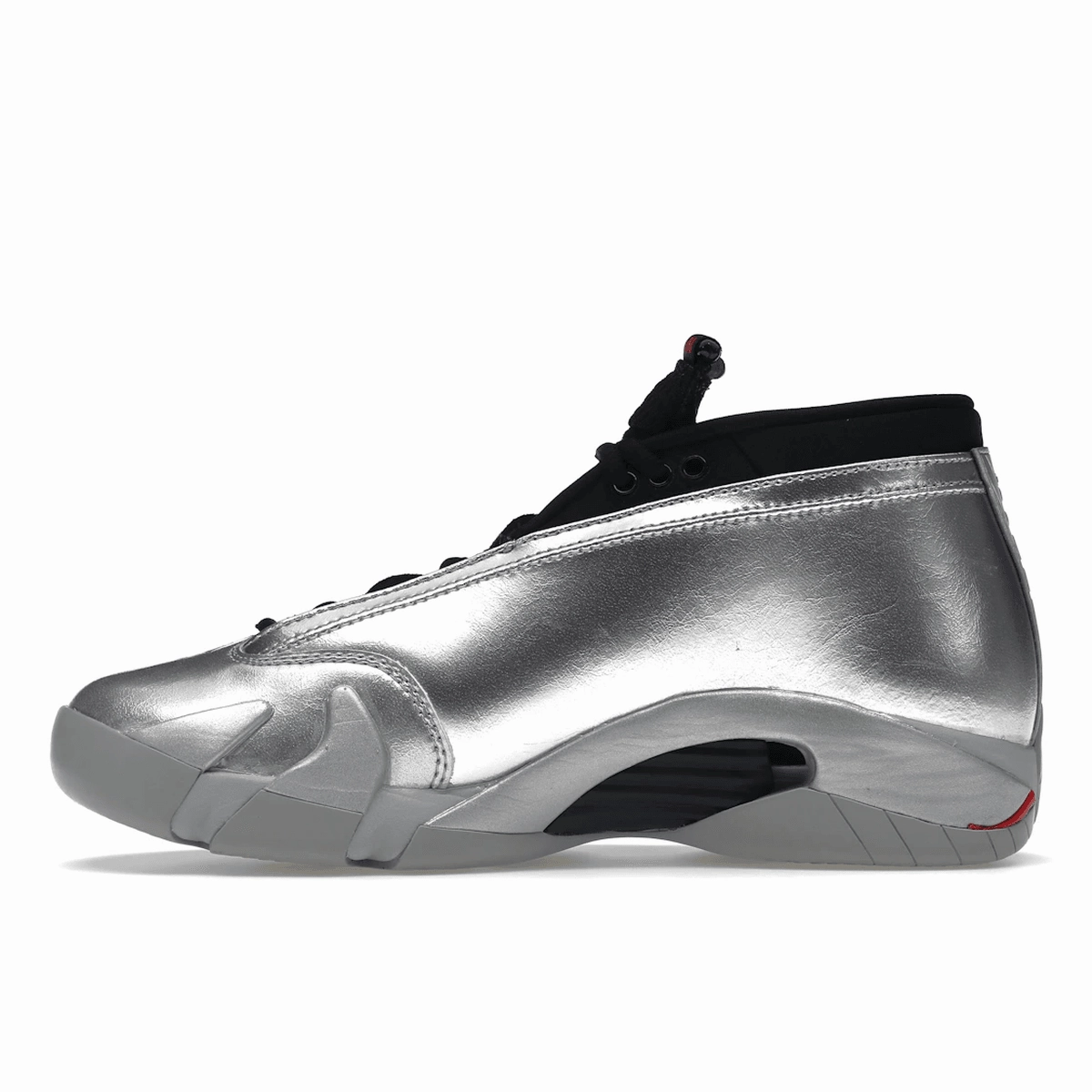 Air Jordan 14 Retro Metallic Silver Streamlined street footwear