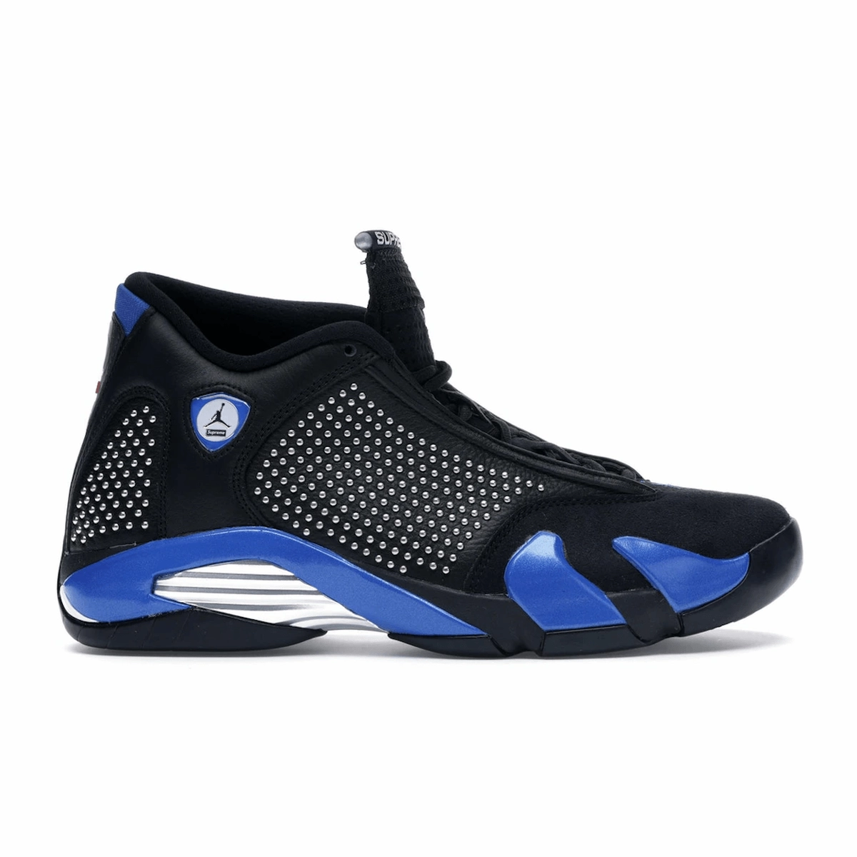 Air Jordan 14 Retro Supreme Black Jordan 14 sleek athletic sneakers