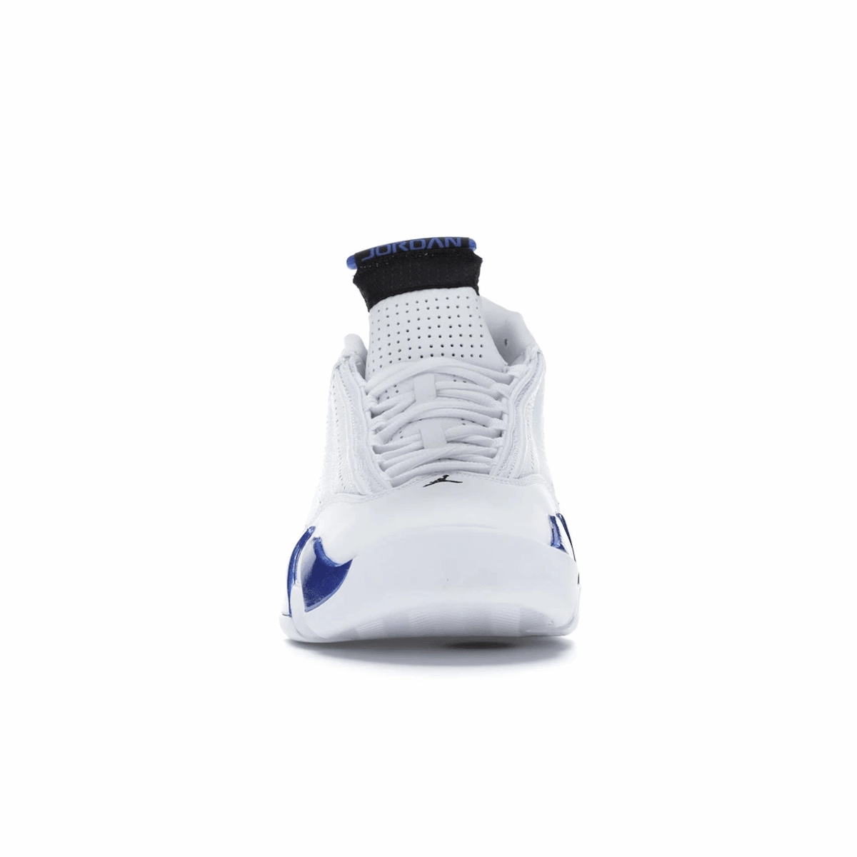 Air Jordan 14 Retro White Hyper Royal Streamlined street footwear