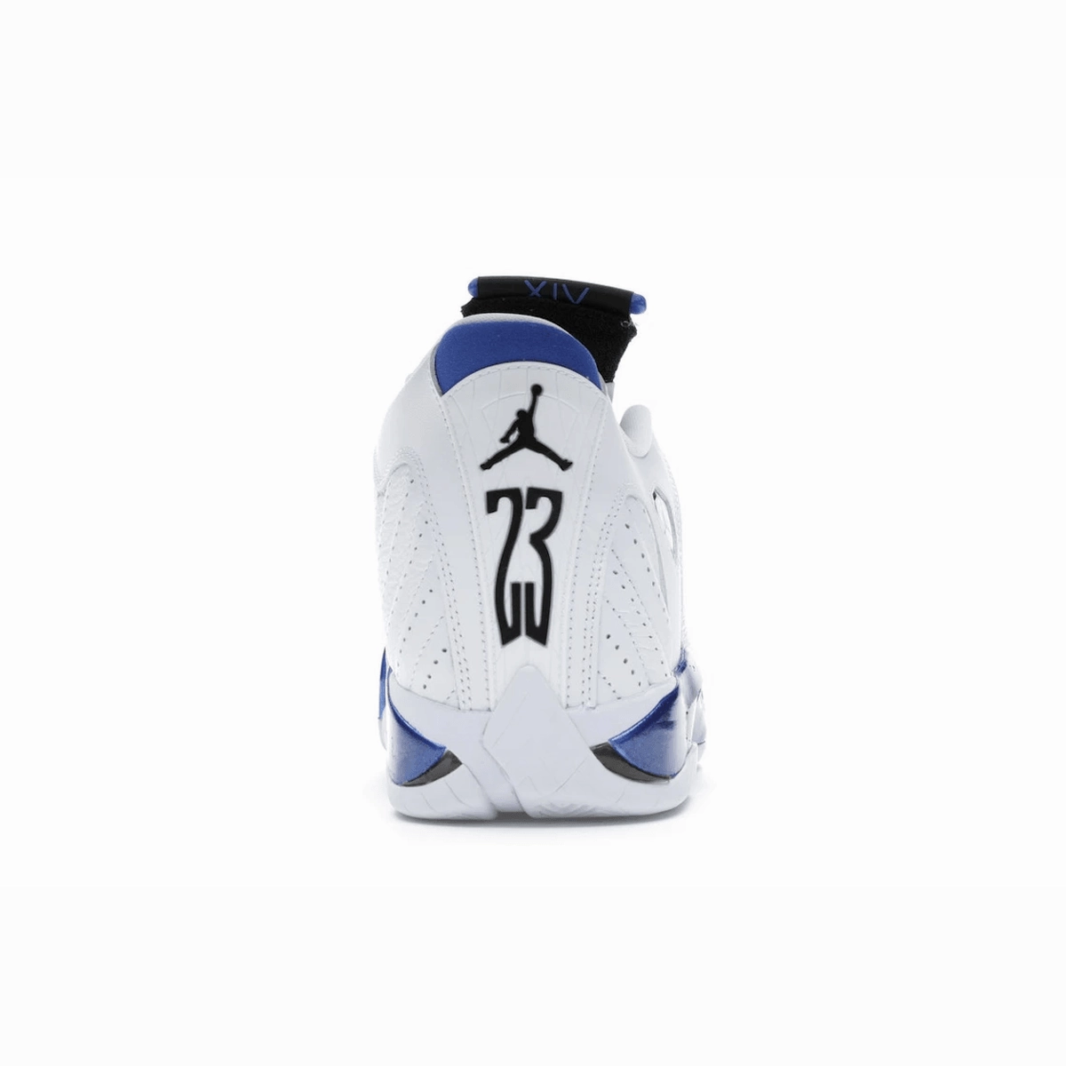 Air Jordan 14 Retro White Hyper Royal Streamlined street footwear