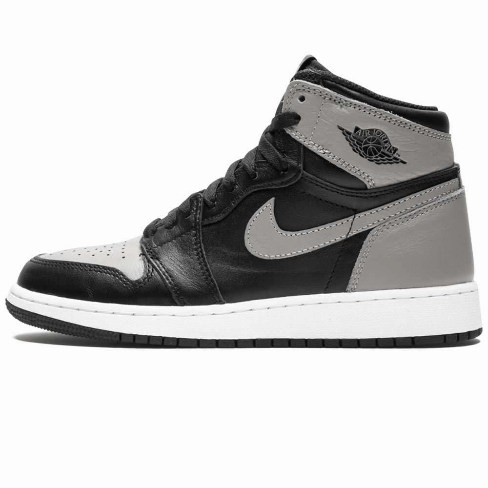 Air Jordan 1 GS Retro High OG "Shadow Grey" Air Jordan 1 High classic sneakers with premium finish
