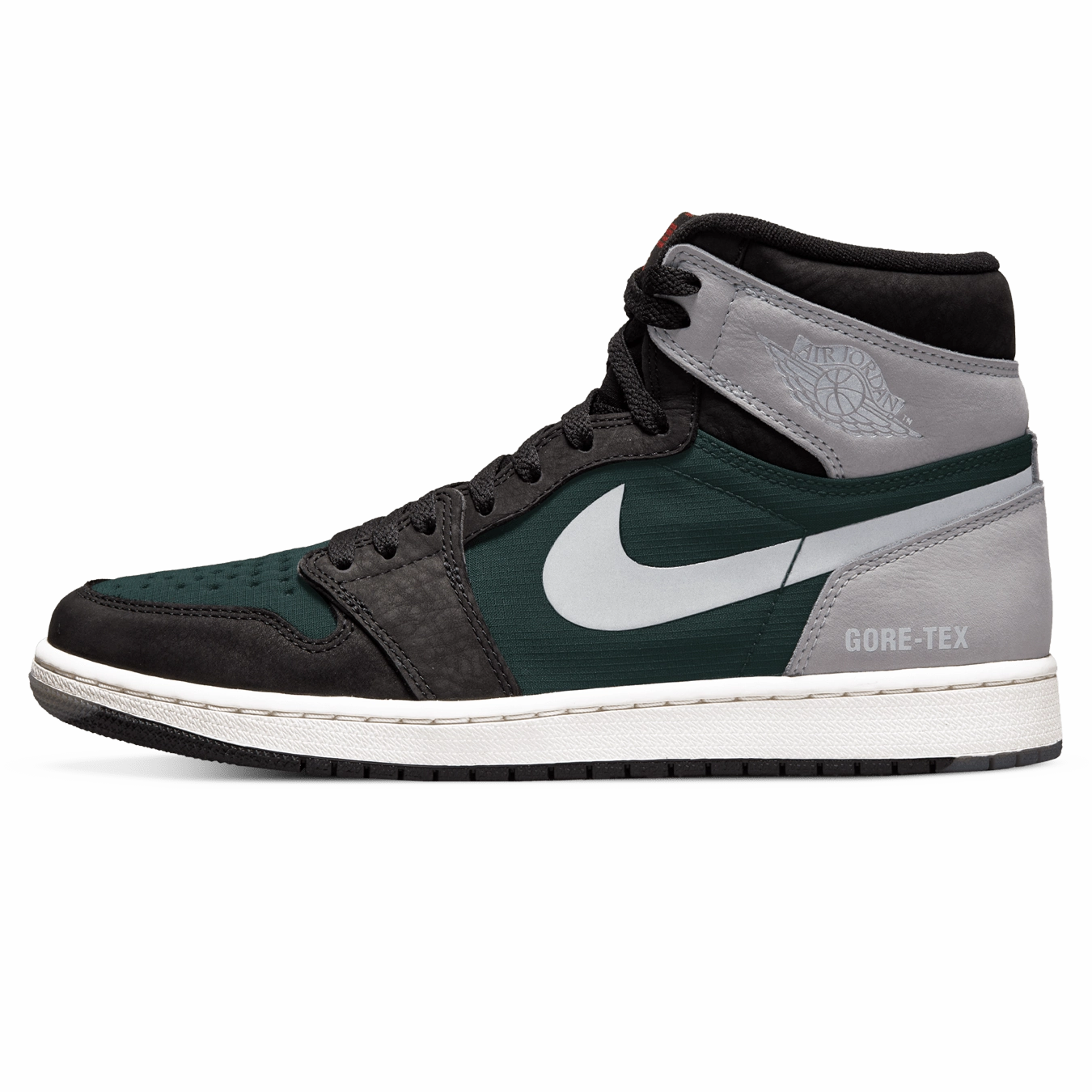 Air Jordan 1 High Element Gore-Tex 'Black Particle Grey' Air Jordan 1 High classic sneakers with premium finish