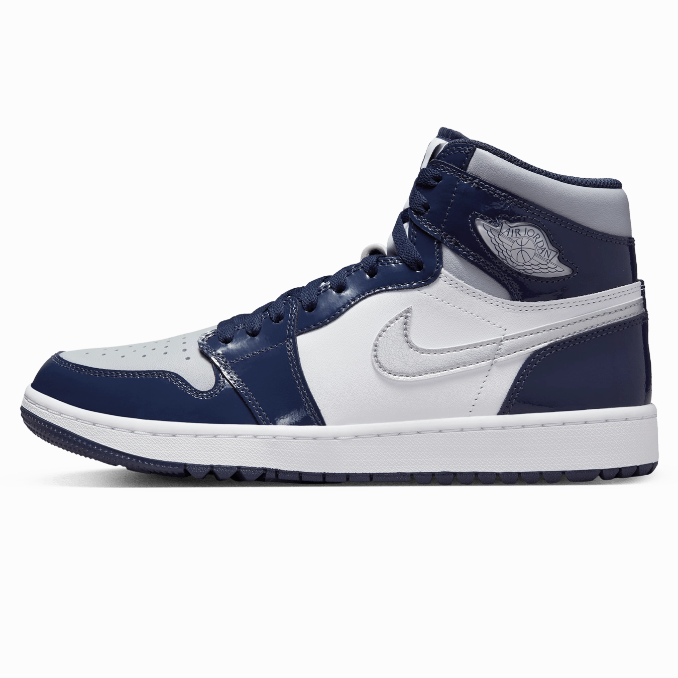 Air Jordan 1 High Golf 'Midnight Navy' Air Jordan 1 High classic sneakers with premium finish