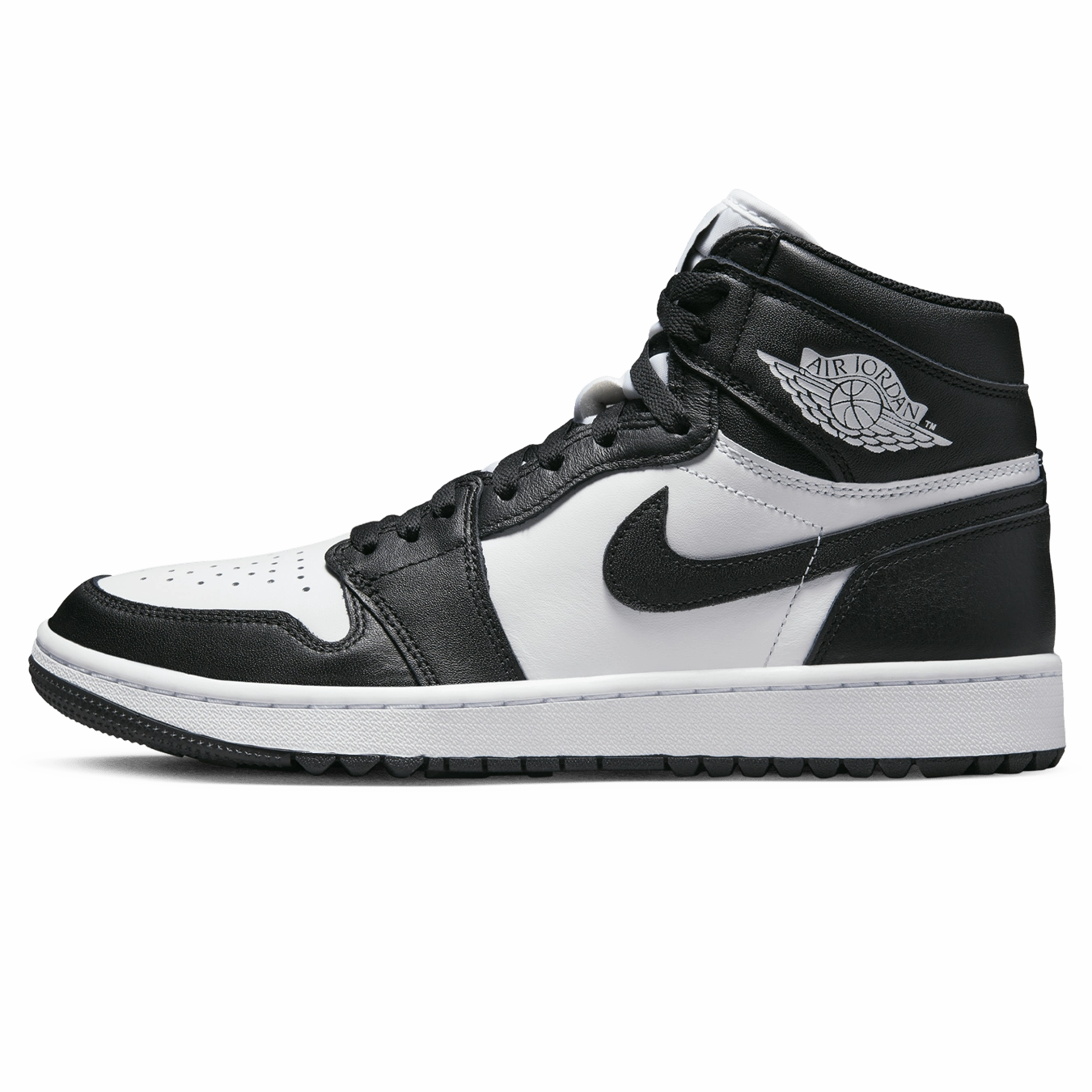Air Jordan 1 High Golf 'Panda' Air Jordan 1 High classic sneakers with premium finish