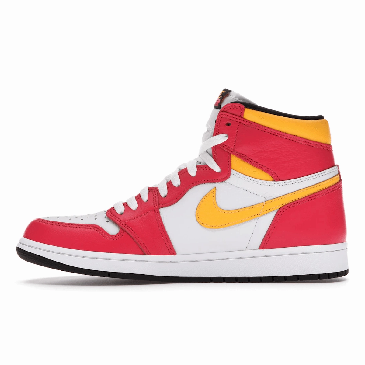 Air Jordan 1 High Light Fusion Red High-cut throwback trainers