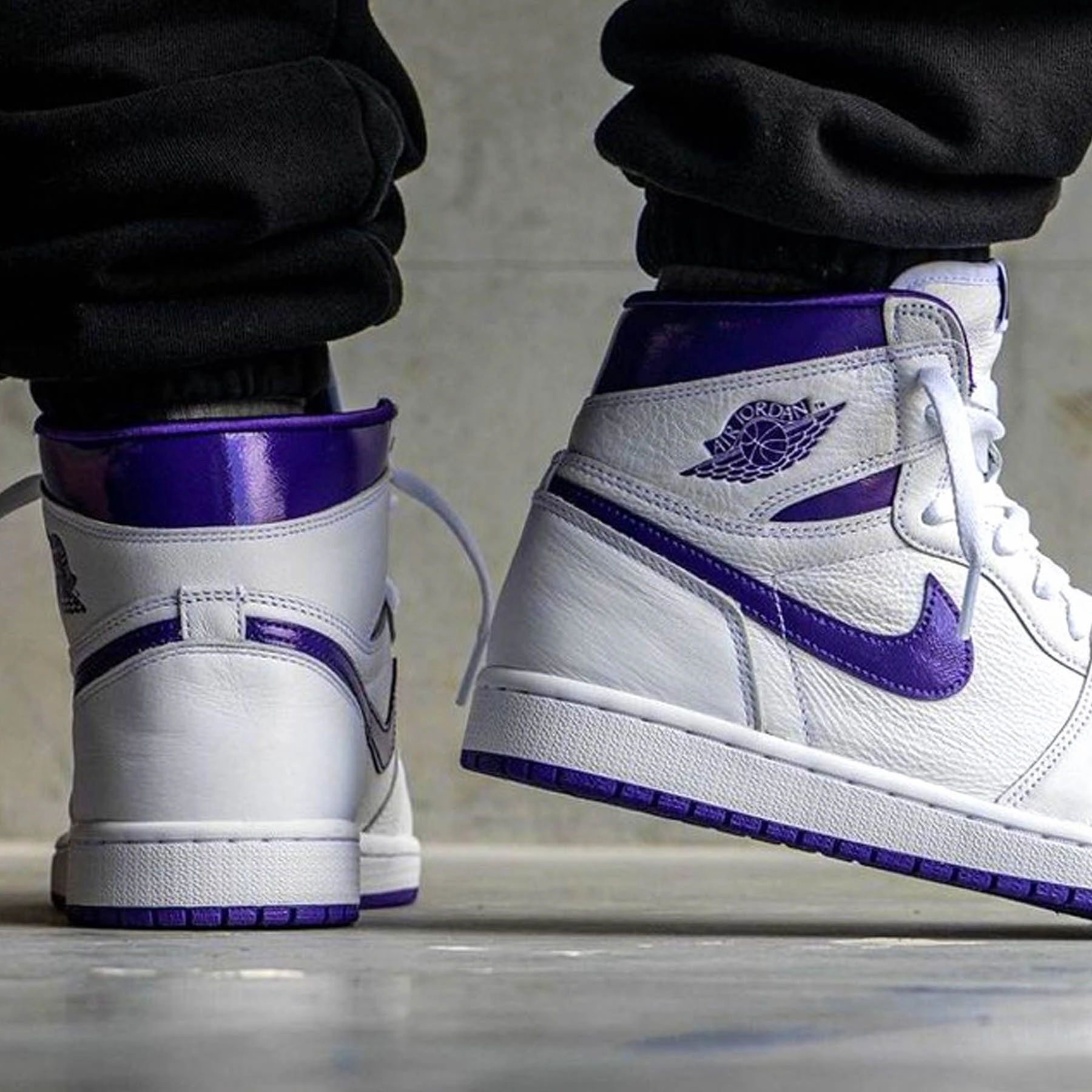 Air Jordan 1 High OG Wmns 'Court Purple' Air Jordan 1 High OG shoes