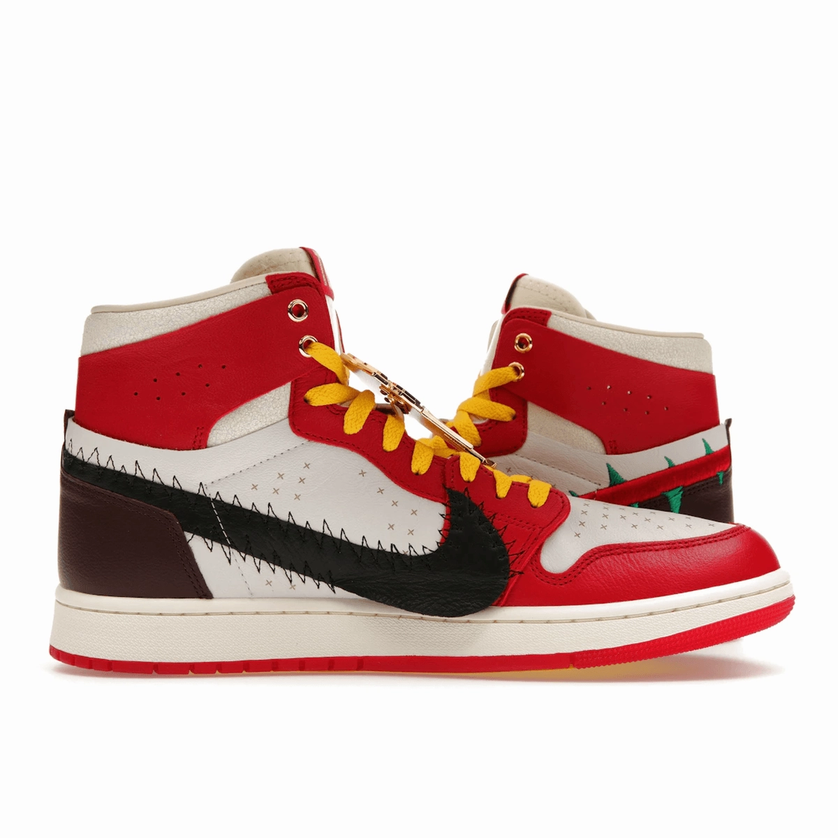 Air Jordan 1 High Zoom Air CMFT 2 Teyana Taylor A Rose From Harlem High-cut throwback trainers