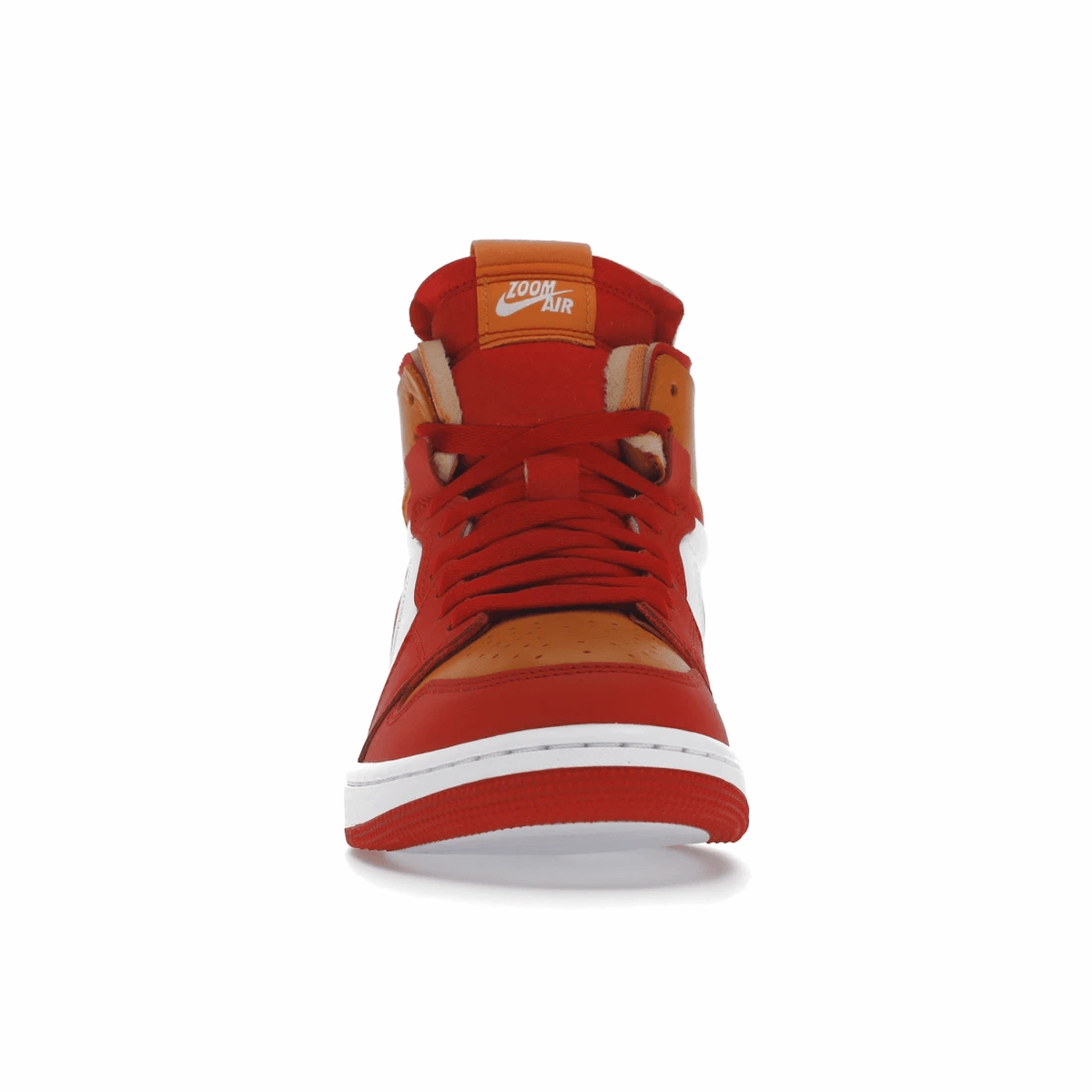 Air Jordan 1 High Zoom Air CMFT Fire Red Hot Curry High-cut throwback trainers