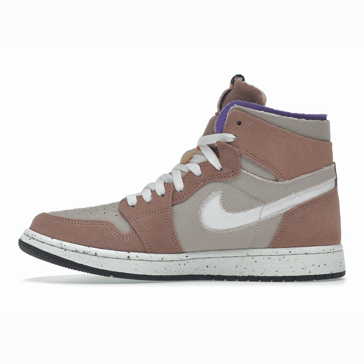 Air Jordan 1 High Zoom Air CMFT Fossil Stone High-cut throwback trainers