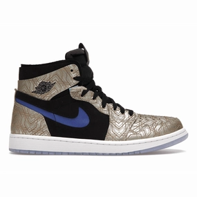 Air Jordan 1 High Zoom Air CMFT Gold Laser Air Jordan 1 High OG basketball sneakers