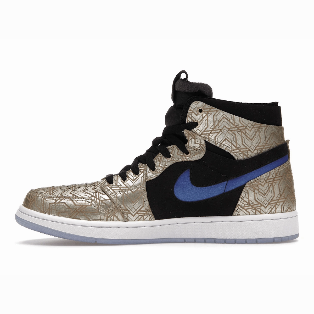 Air Jordan 1 High Zoom Air CMFT Gold Laser High-cut throwback trainers