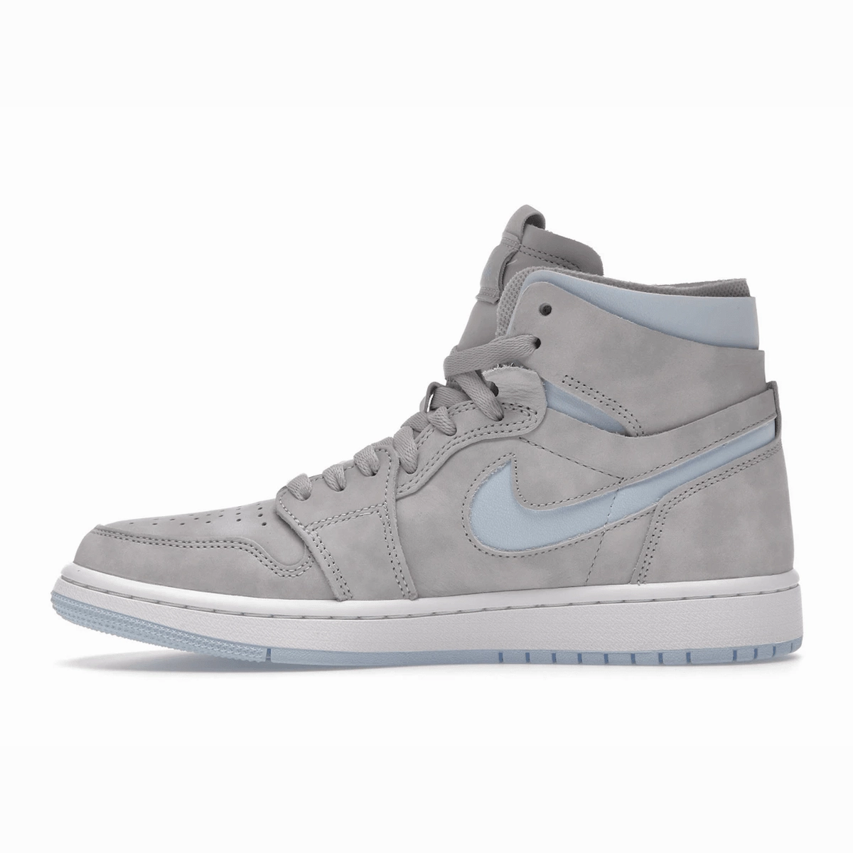 Air Jordan 1 High Zoom Air CMFT Gray Fog High-cut throwback trainers