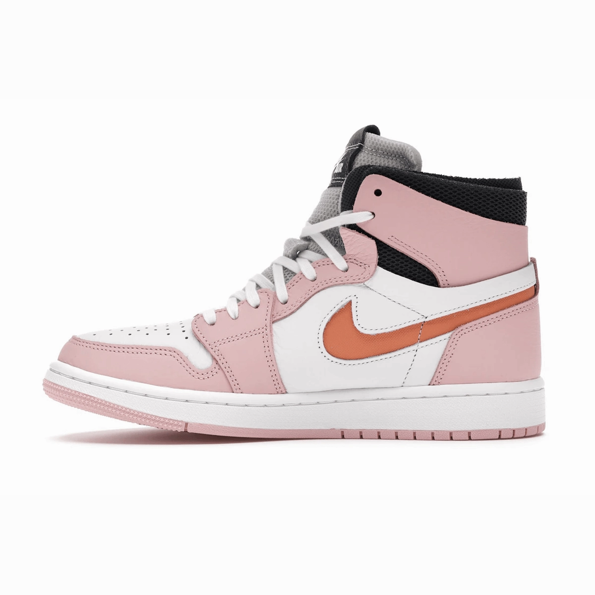 Air Jordan 1 High Zoom Air CMFT Pink Glaze Cactus Flower High-cut throwback trainers