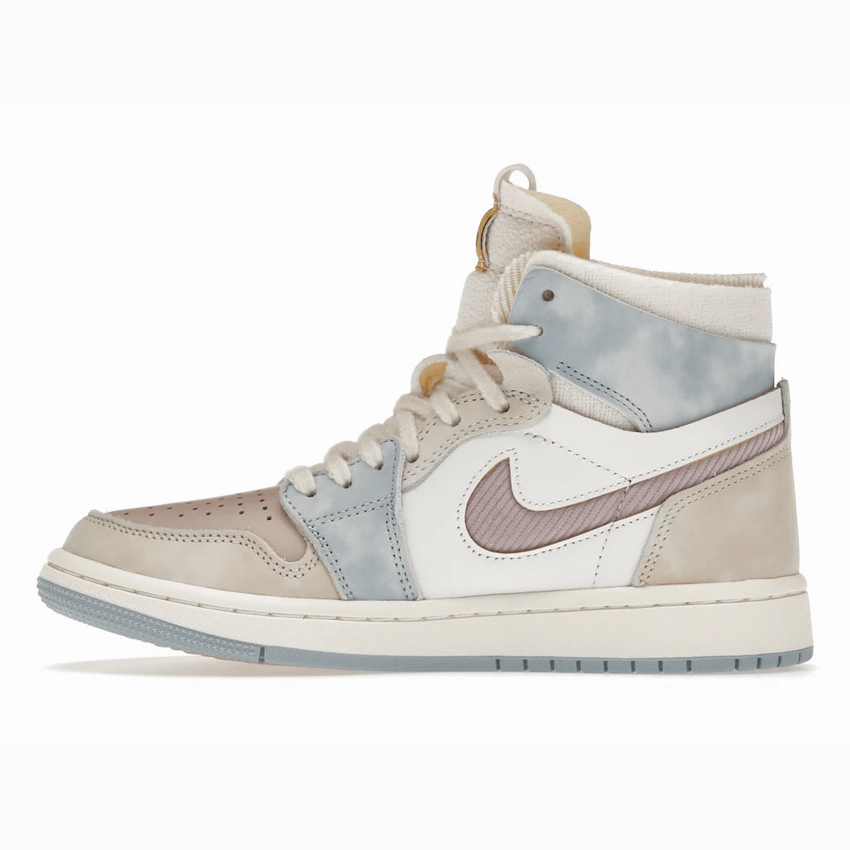 Air Jordan 1 High Zoom Air CMFT Pink Oxford High-cut throwback trainers