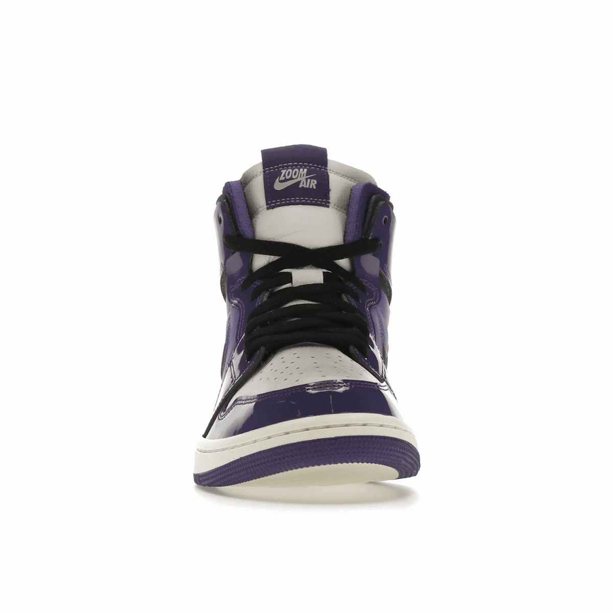 Air Jordan 1 High Zoom Air CMFT Purple Patent High-cut throwback trainers
