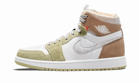 Air Jordan 1 High Zoom CMFT Olive Aura Air Jordan 1 High OG basketball sneakers