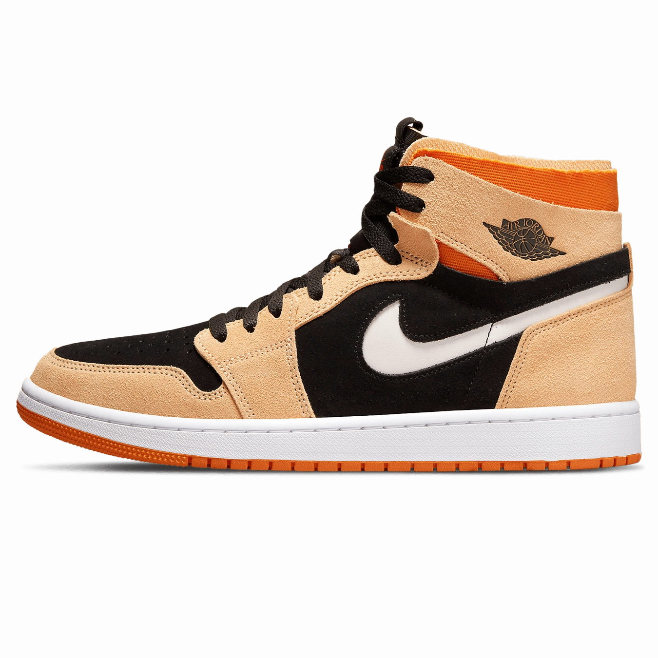 Air Jordan 1 High Zoom Comfort 'Pumpkin Spice' Air Jordan 1 High classic sneakers with premium finish