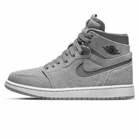 Air Jordan 1 High Zoom Comfort Wmns 'Medium Grey' Air Jordan 1 High classic sneakers with premium finish