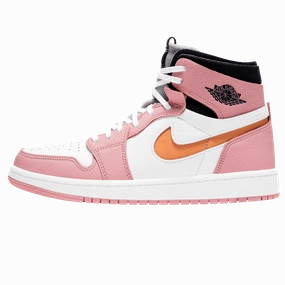 Air Jordan 1 High Zoom Wmns 'Pink Glaze' Air Jordan 1 High classic sneakers with premium finish