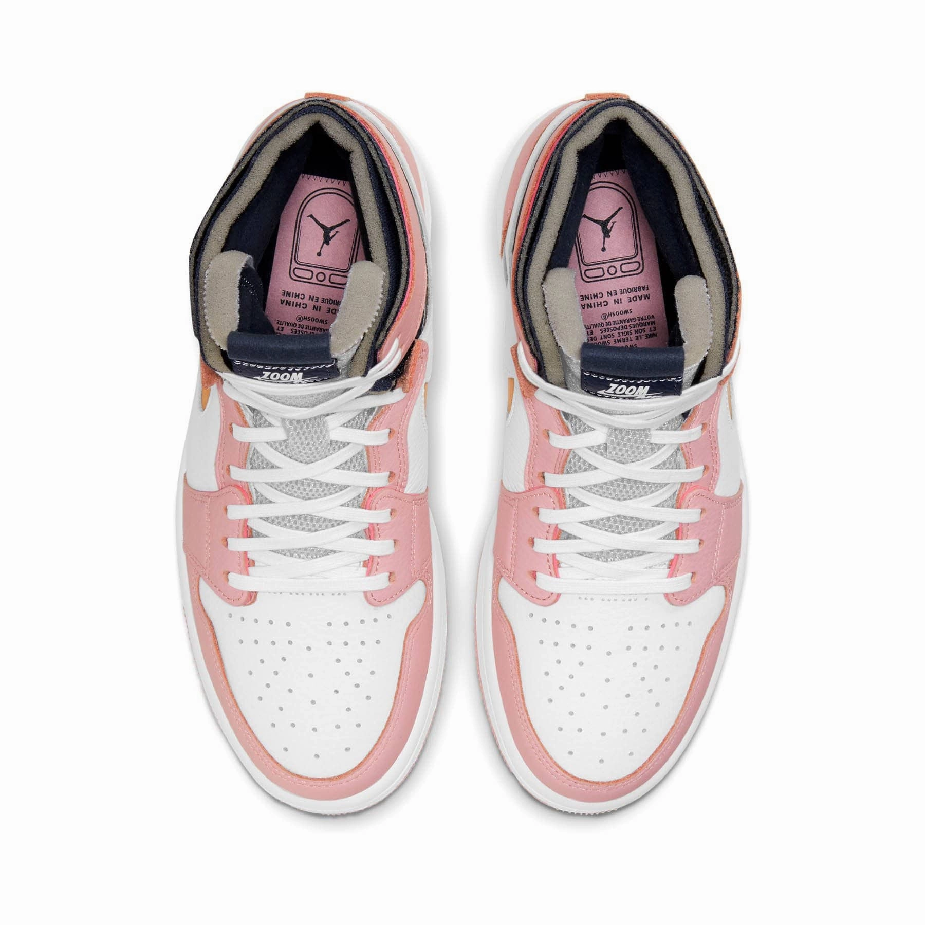 Air Jordan 1 High Zoom Wmns 'Pink Glaze' Air Jordan 1 High OG shoes