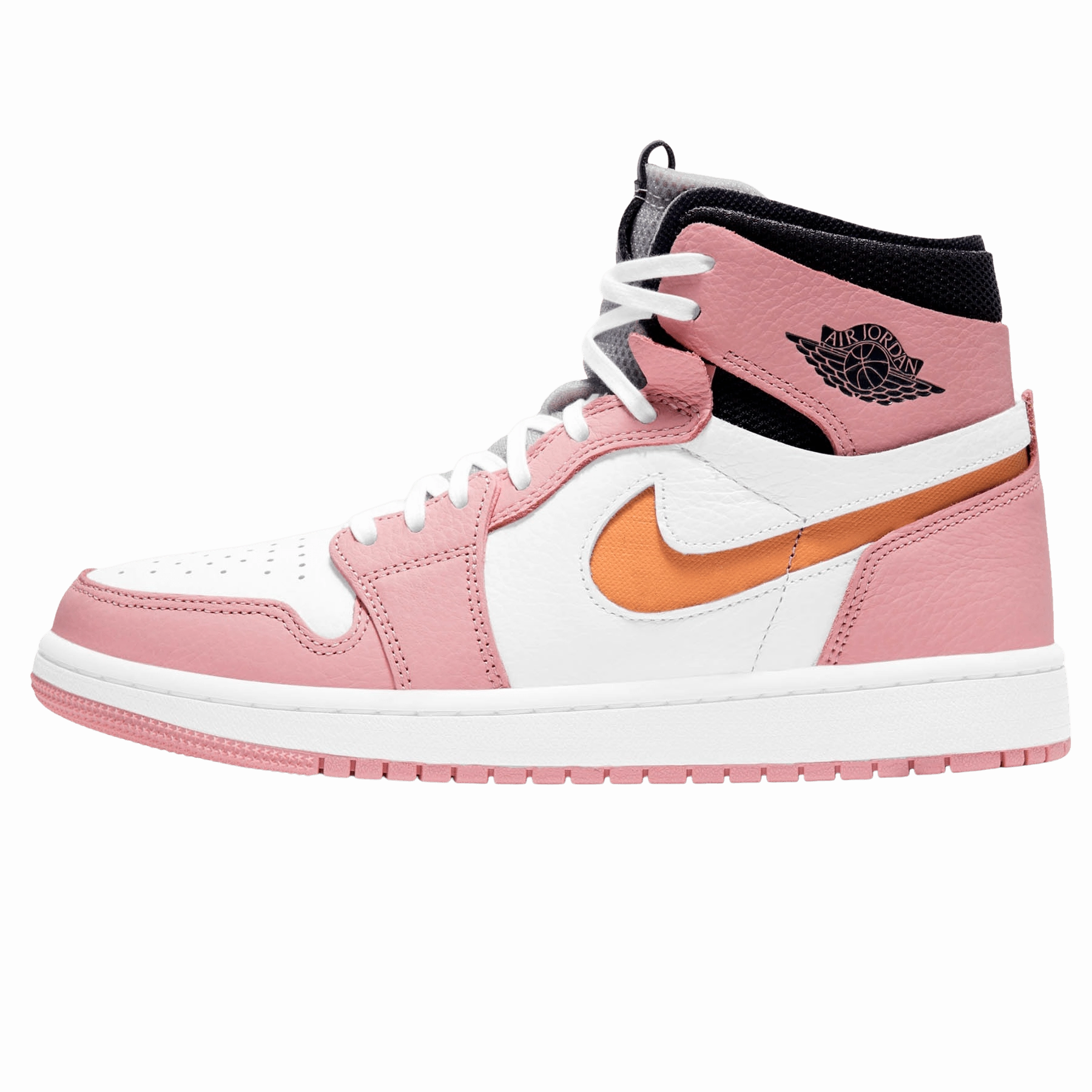 Air Jordan 1 High Zoom Wmns 'Pink Glaze' Air Jordan 1 High classic sneakers with premium finish