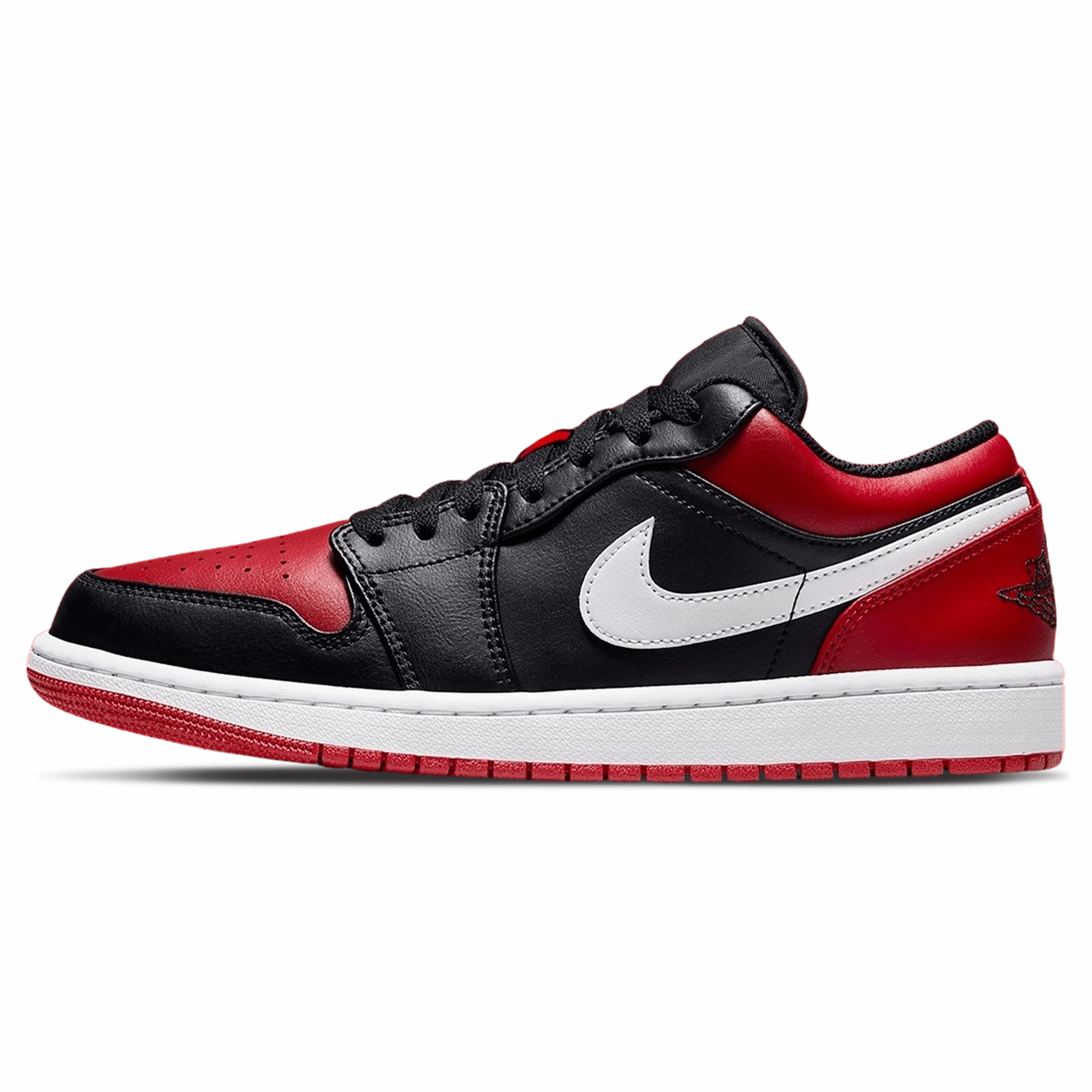Air Jordan 1 Low 'Alternate Bred Toe' Air Jordan 1 Low sneakers perfect for casual outfits