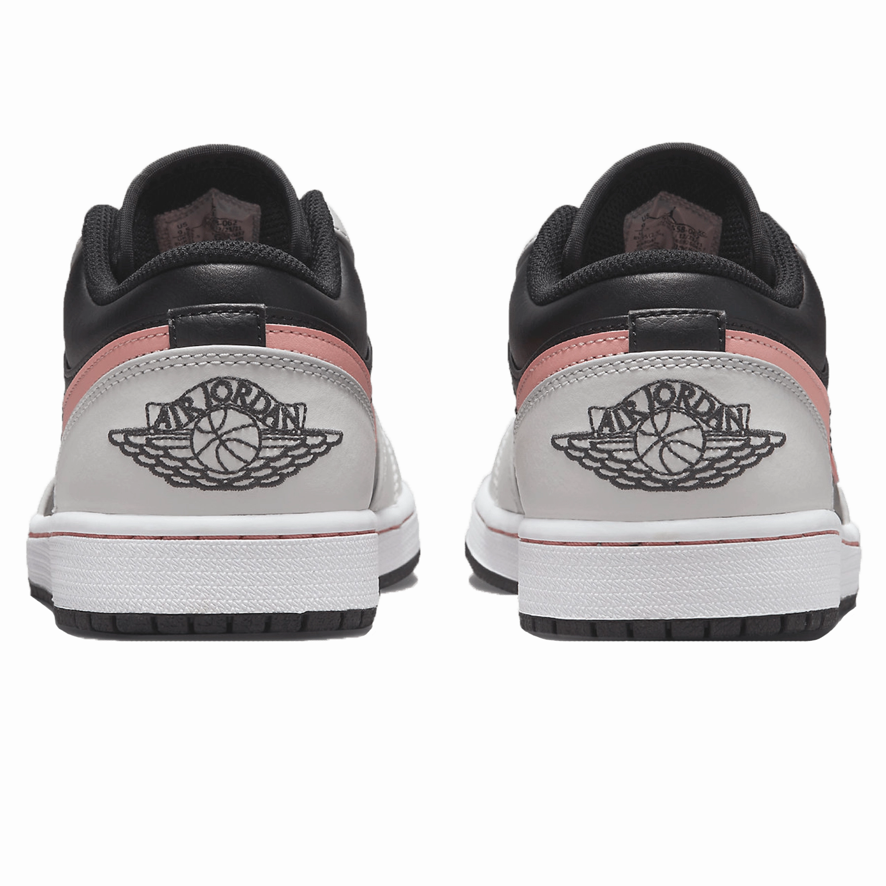 Air Jordan 1 Low 'Black Grey Pink' Air Jordan 1 Low lifestyle shoes