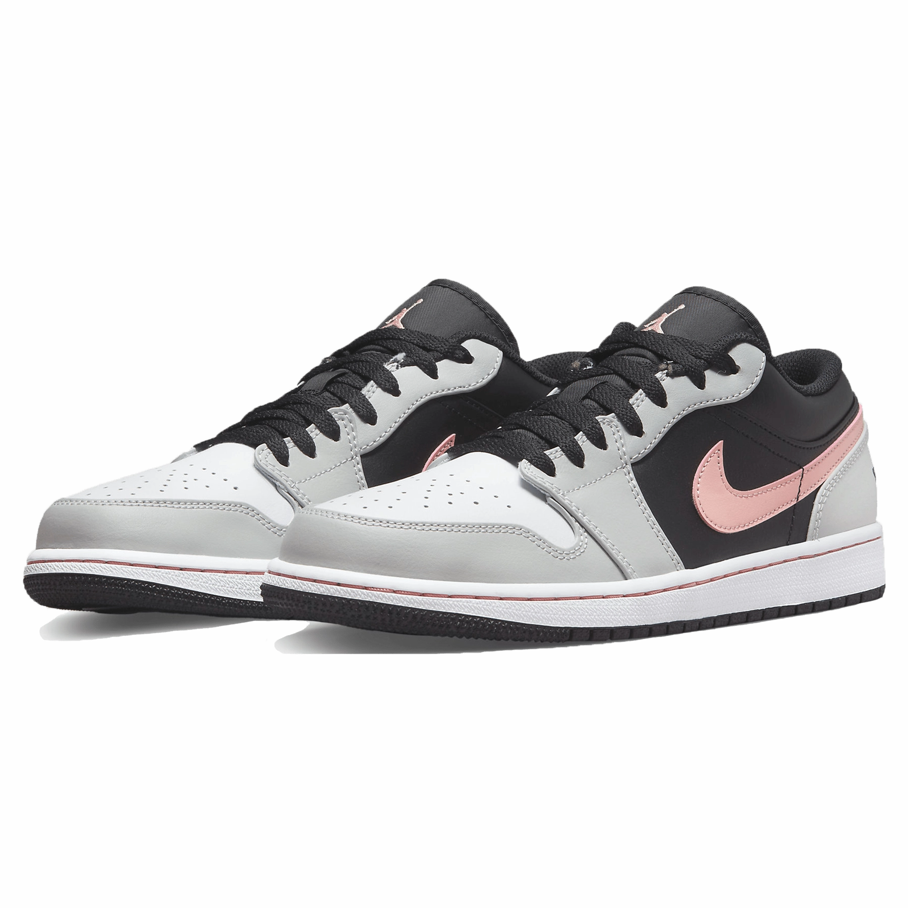 Air Jordan 1 Low 'Black Grey Pink' Air Jordan 1 vintage style sneakers
