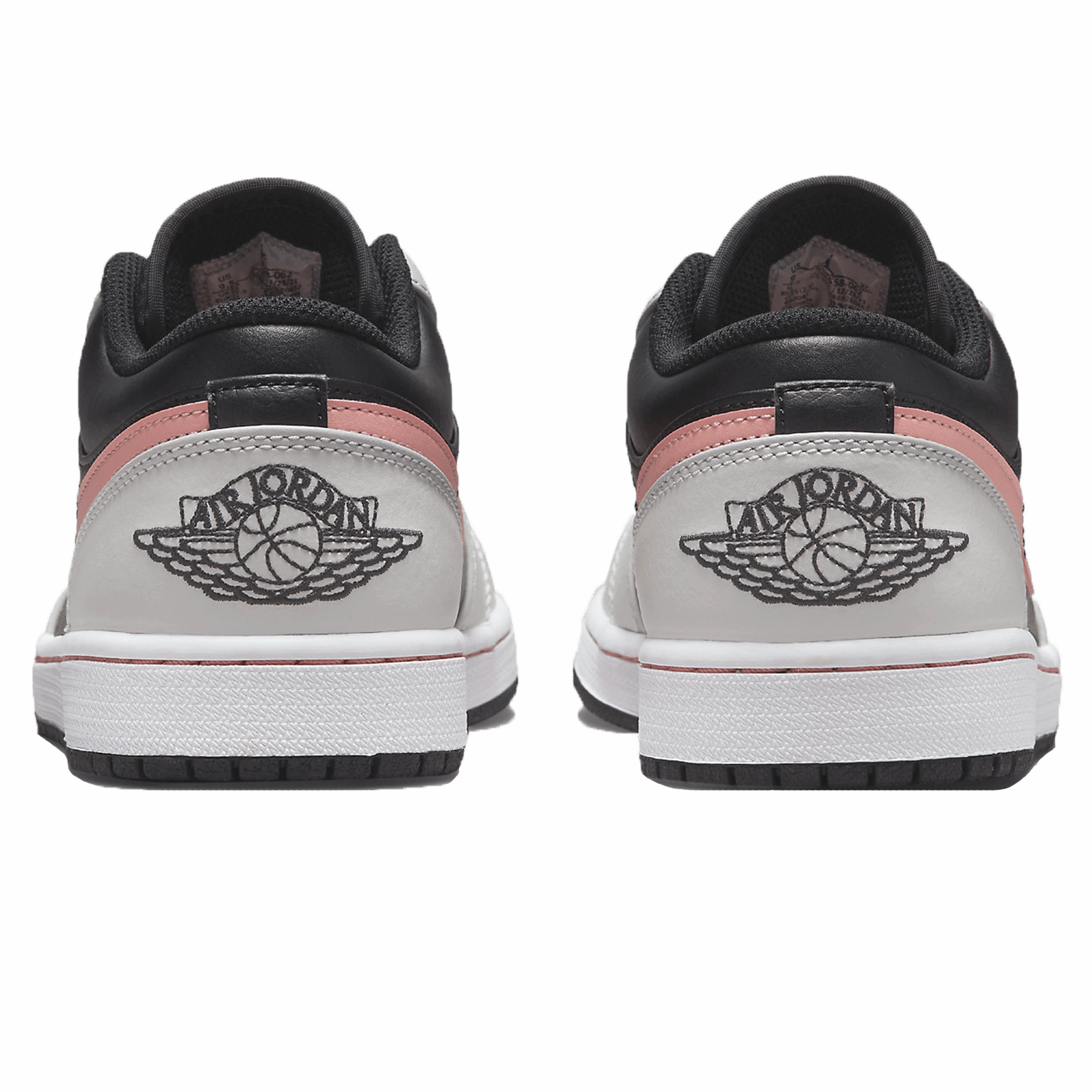 Air Jordan 1 Low 'Black Grey Pink' Air Jordan 1 vintage style sneakers