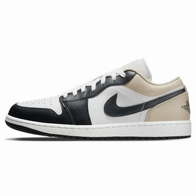 Air Jordan 1 Low 'Black Toe Rattan' Air Jordan 1 Low sneakers perfect for casual outfits