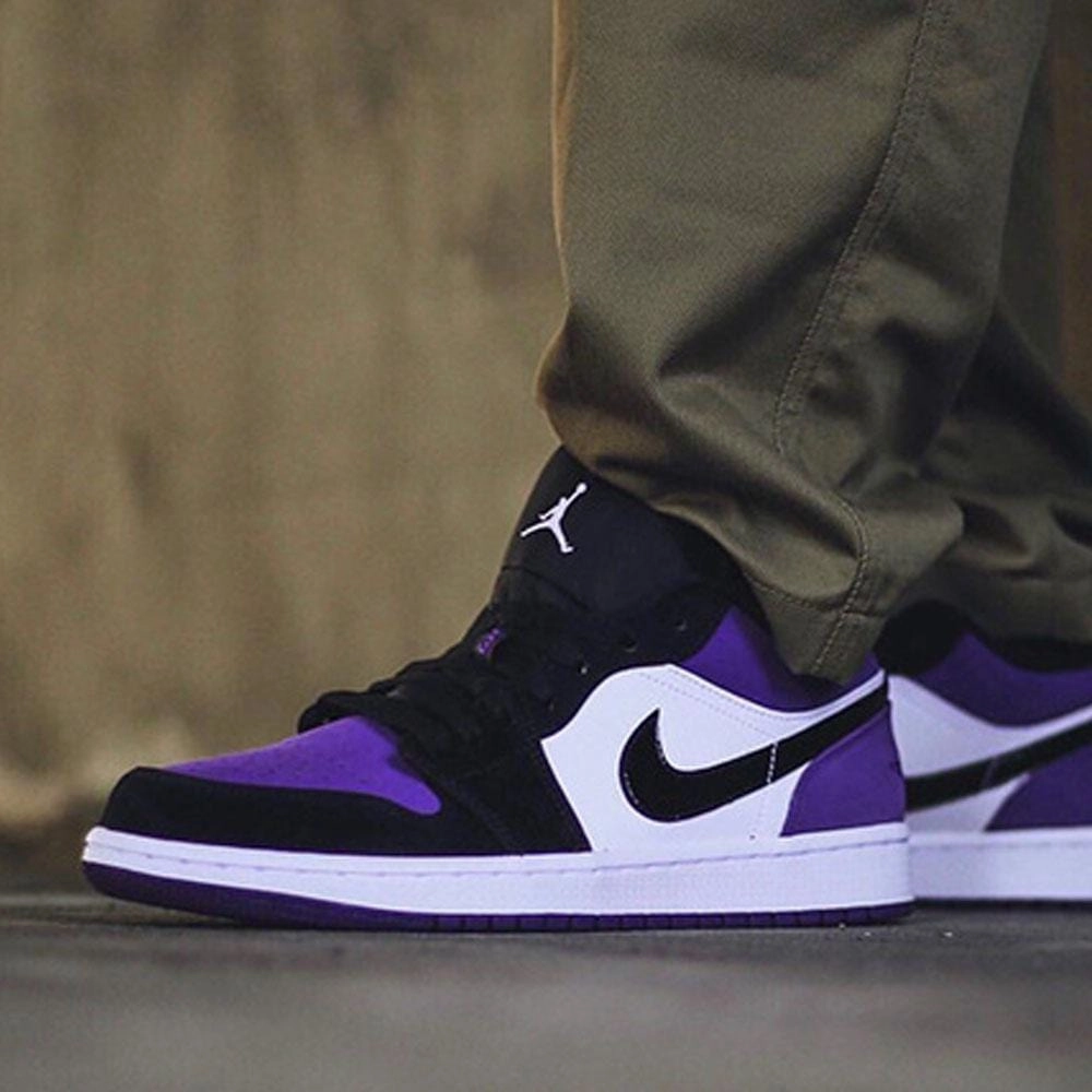 Air Jordan 1 Low 'Court Purple' 2019 Air Jordan 1 Low lifestyle shoes