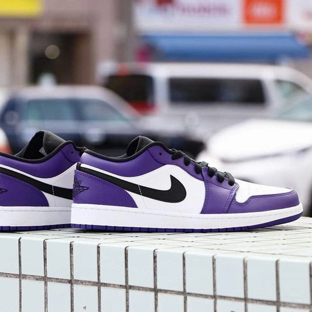 Air Jordan 1 Low 'Court Purple' 2020 Air Jordan 1 Low lifestyle shoes